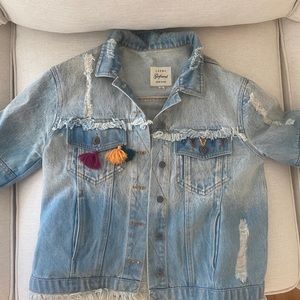 Jachs Girlfriend denim jacket!
